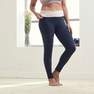 KIMJALY - Womens Eco-Designed Gentle Yoga Leggings, Dark Grey