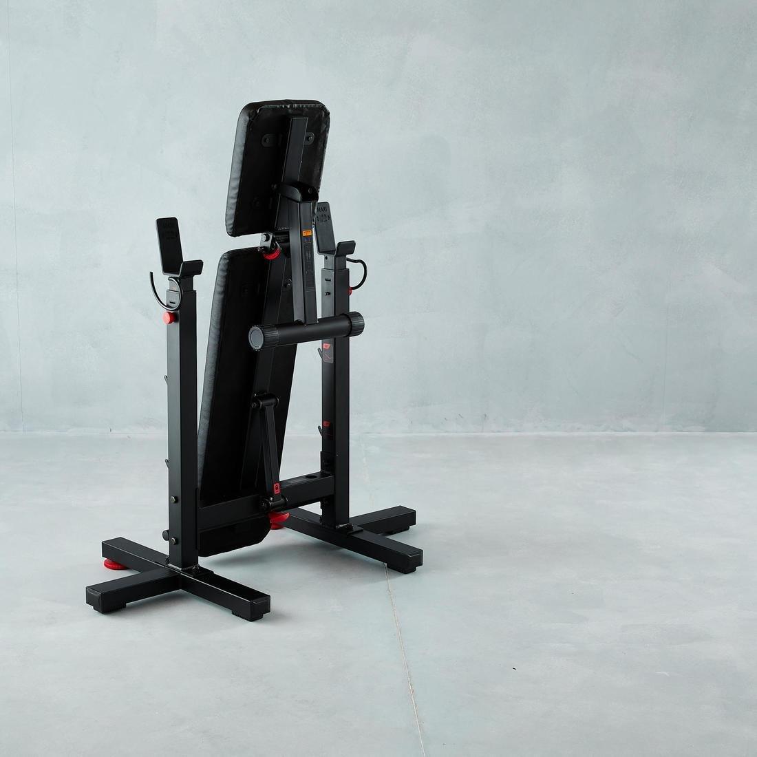 Collapsible Bench Press Incline Bench, Black, No Color, large image number 5