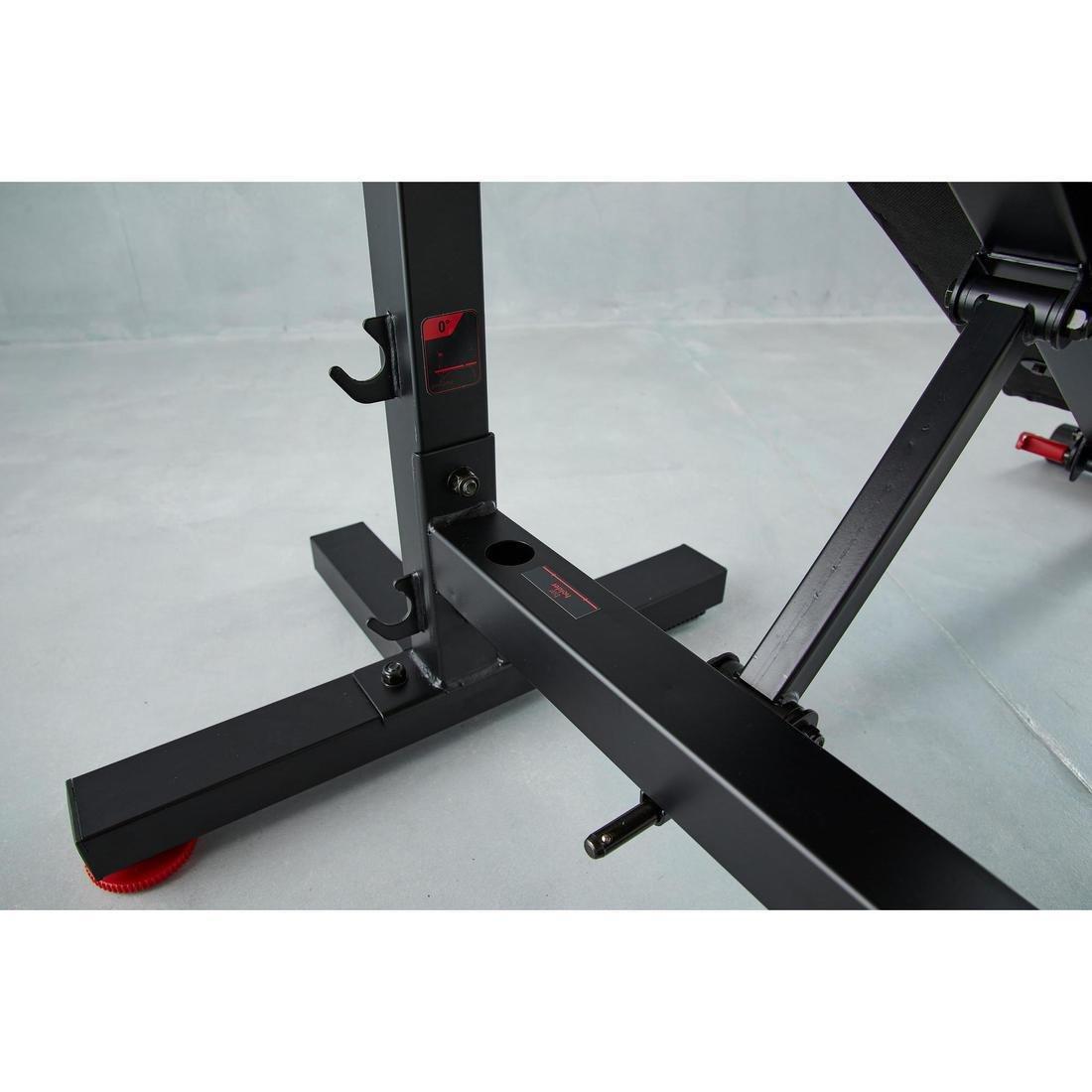 Collapsible Bench Press Incline Bench, Black, No Color, large image number 13