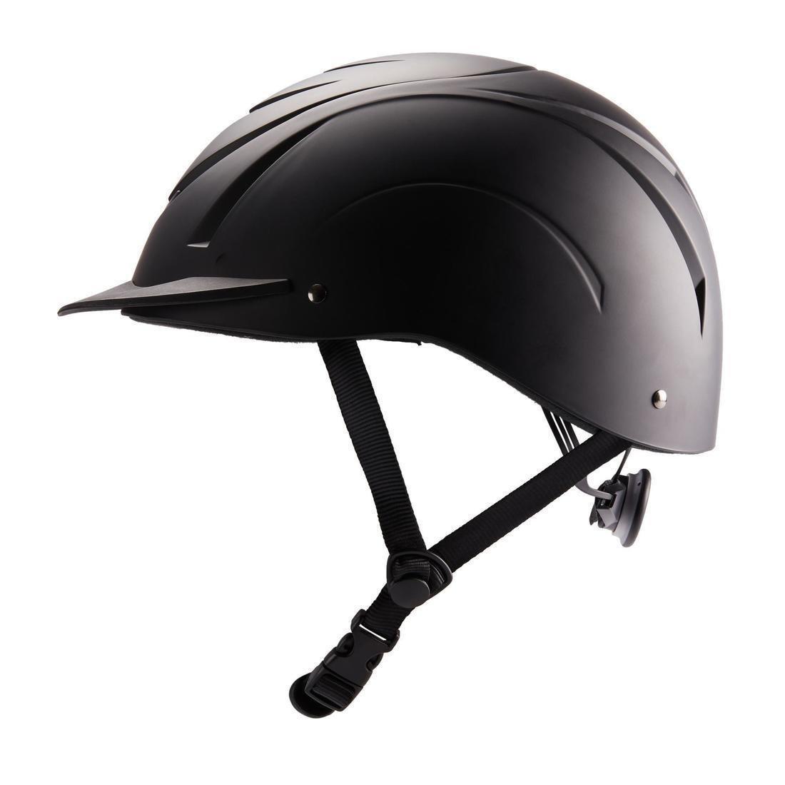 Horse Riding Helmet 500, Black, , large image number 2