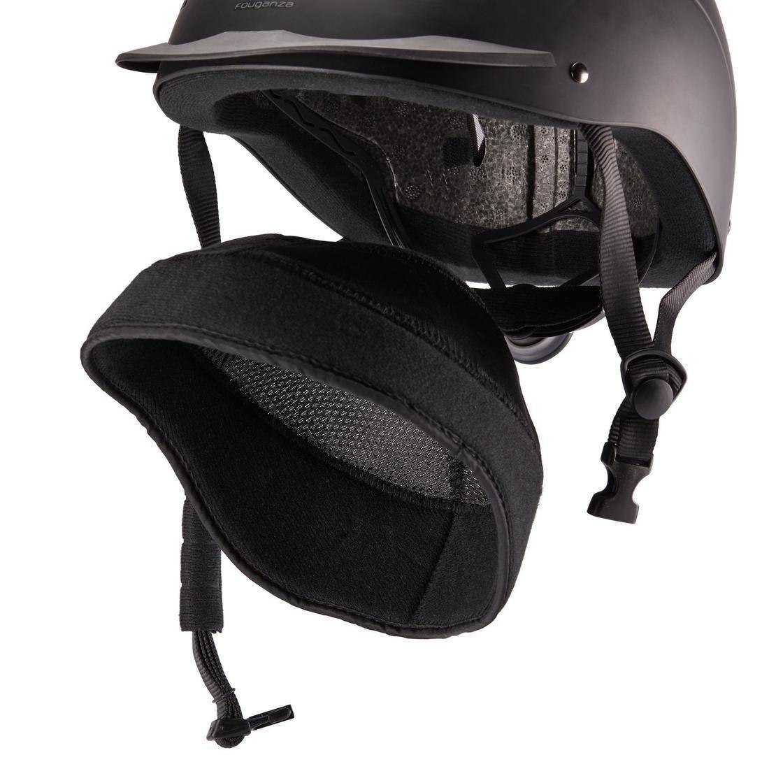Horse Riding Helmet 500, Black, No Color, large image number 7
