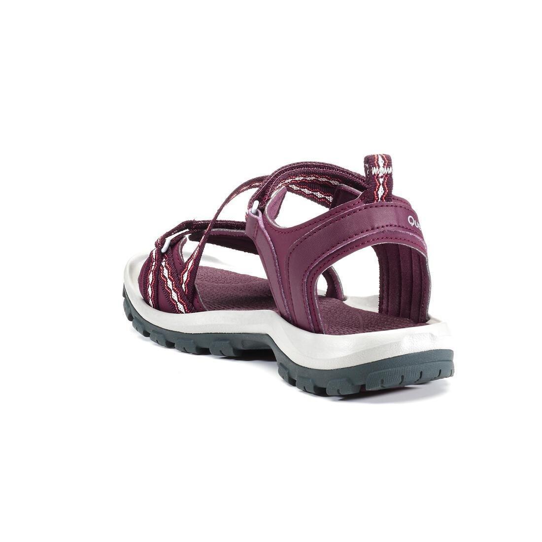 Womens Walking Sandals Nh110, Deep Chocolate Truffle, No Color, large image number 10