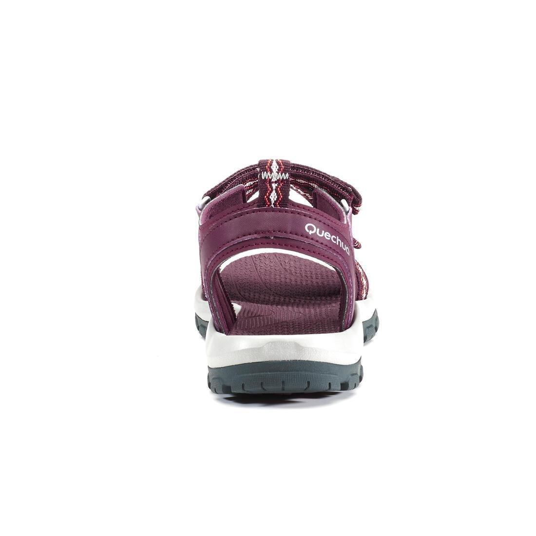 Womens Walking Sandals Nh110, Deep Chocolate Truffle, No Color, large image number 12