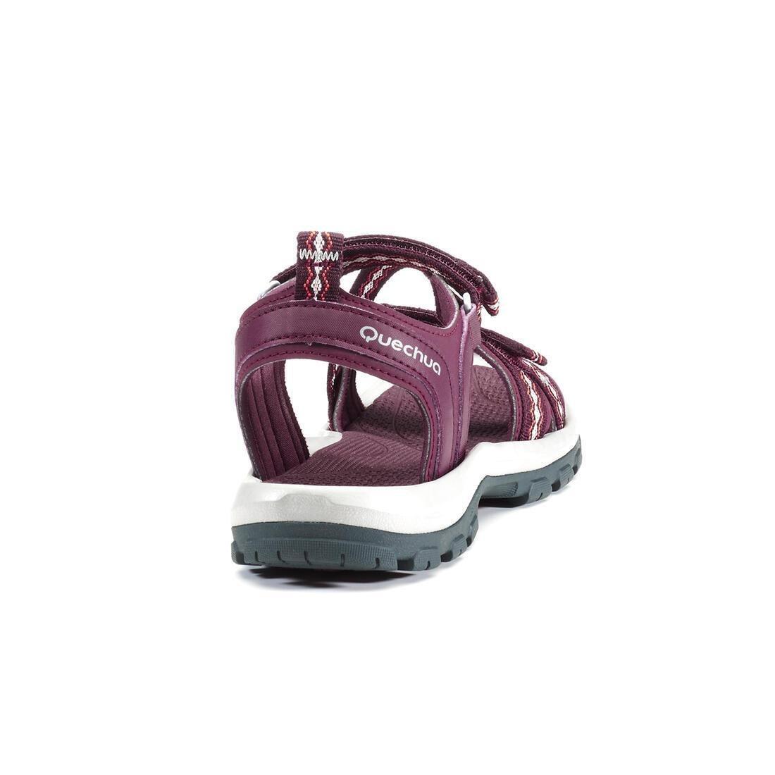 Womens Walking Sandals Nh110, Deep Chocolate Truffle, No Color, large image number 13
