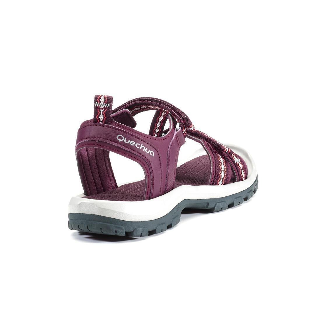 Womens Walking Sandals Nh110, Deep Chocolate Truffle, No Color, large image number 14
