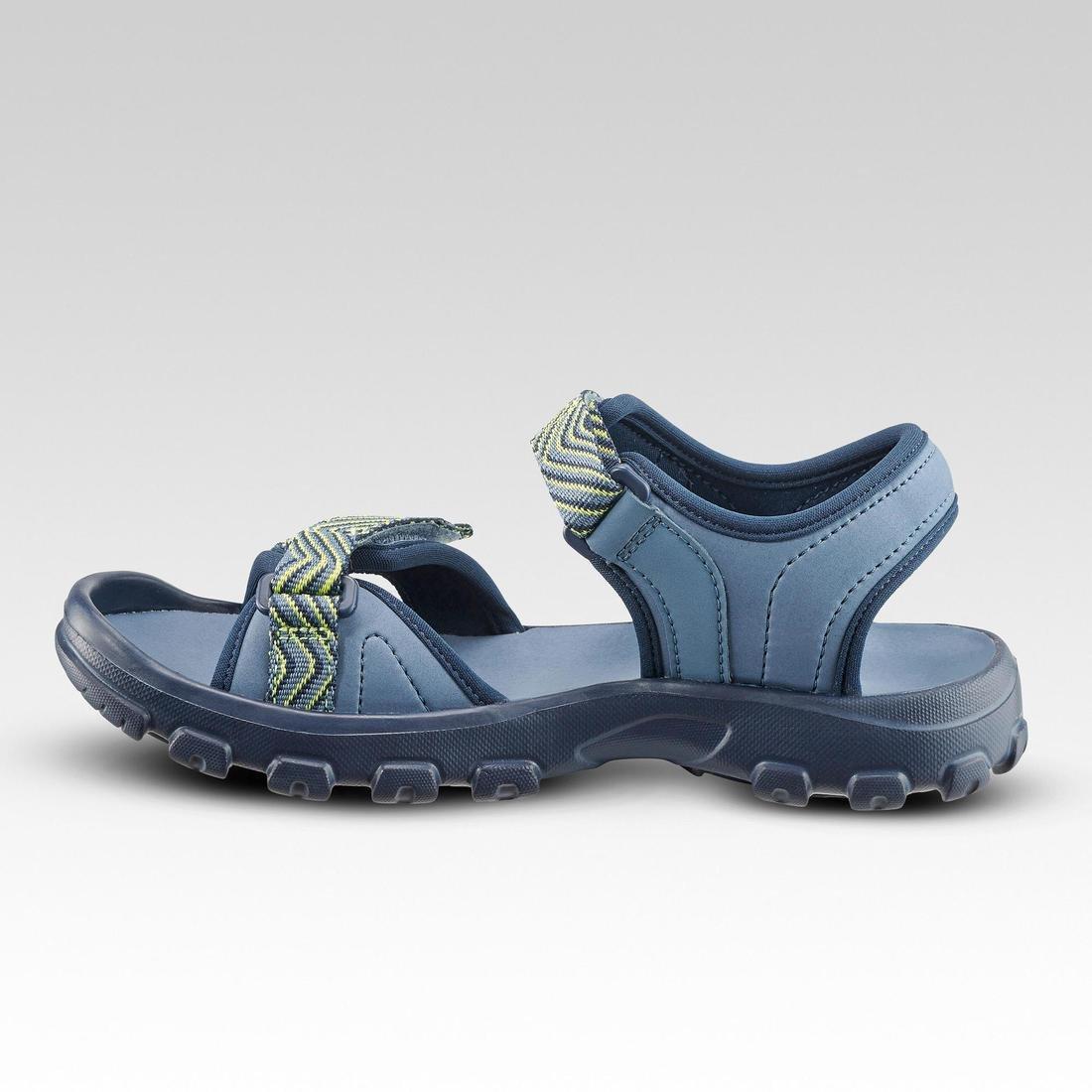 Kids Unisex Hiking Sandals - MH100, Blue, No Color, medium