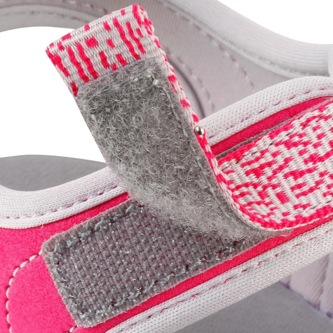 Kids Unisex Hiking Sandals - MH100, Blue, No Color, large image number 12