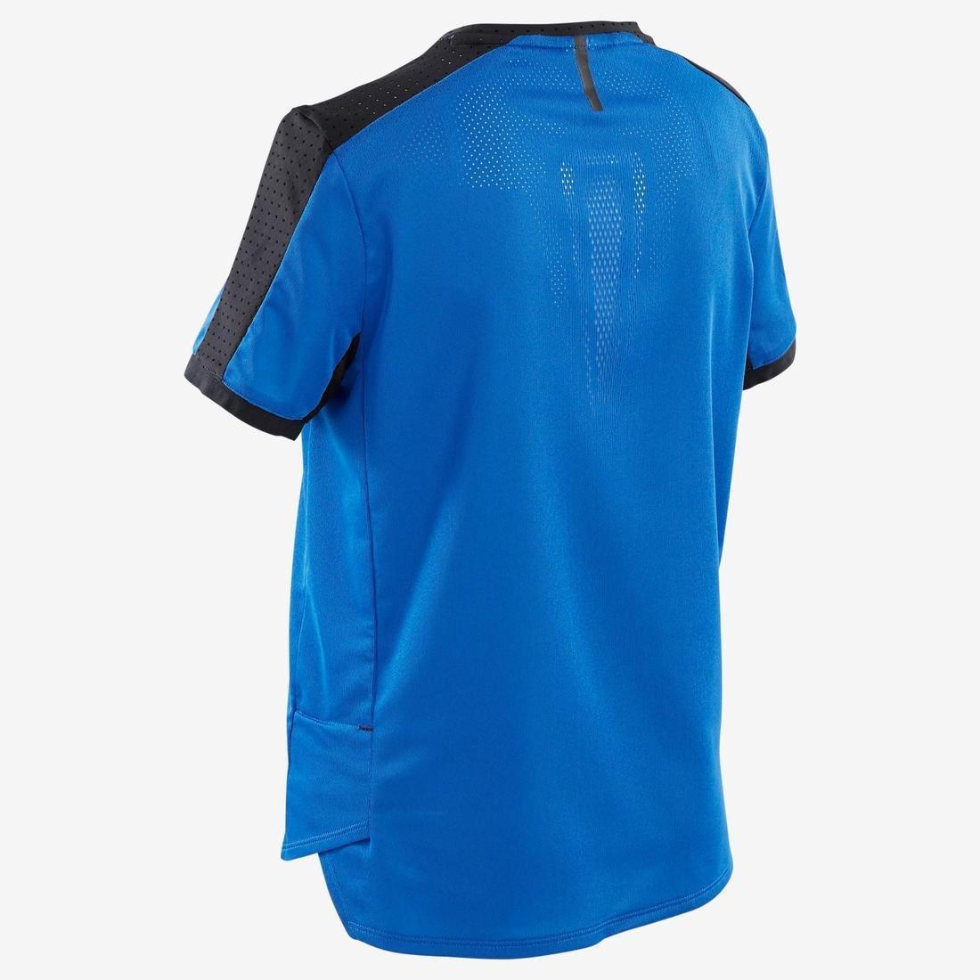 Kids Boys Technical Breathable Gym T-Shirt S900, Blue, No Color, large image number 2