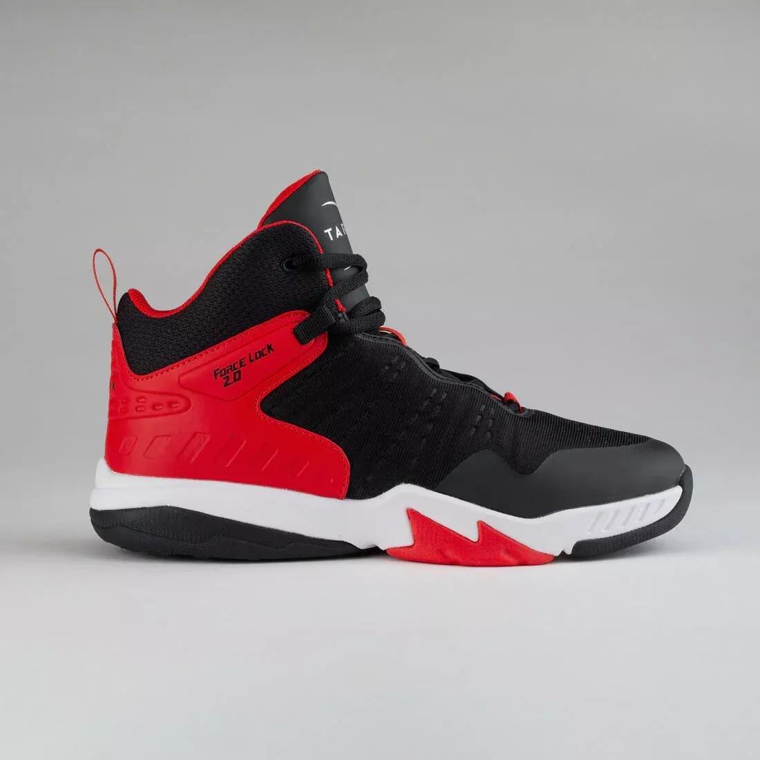 Ss500H Boys'/Girls' Intermediate Basketball Shoes Navy, Black, No Color, large image number 0