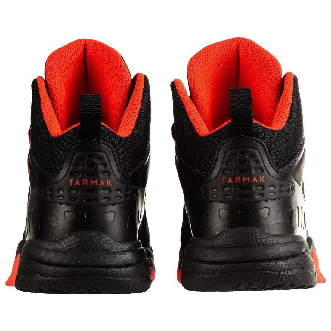 Ss500H Boys'/Girls' Intermediate Basketball Shoes Navy, Black, No Color, large image number 6