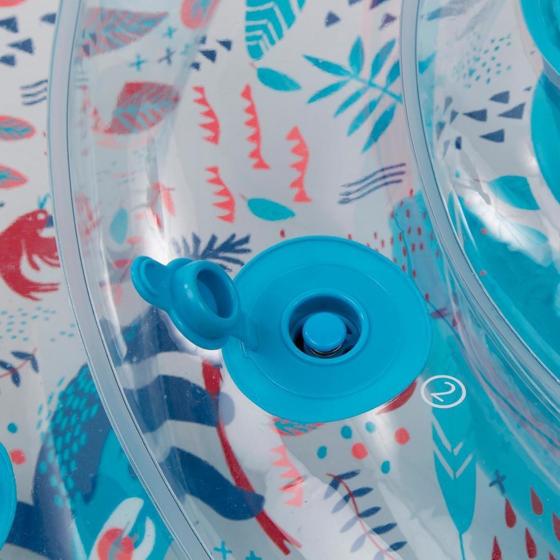 Babys Inflatable Pool Ring - Seat And Handles, Blue, No Color, large image number 6