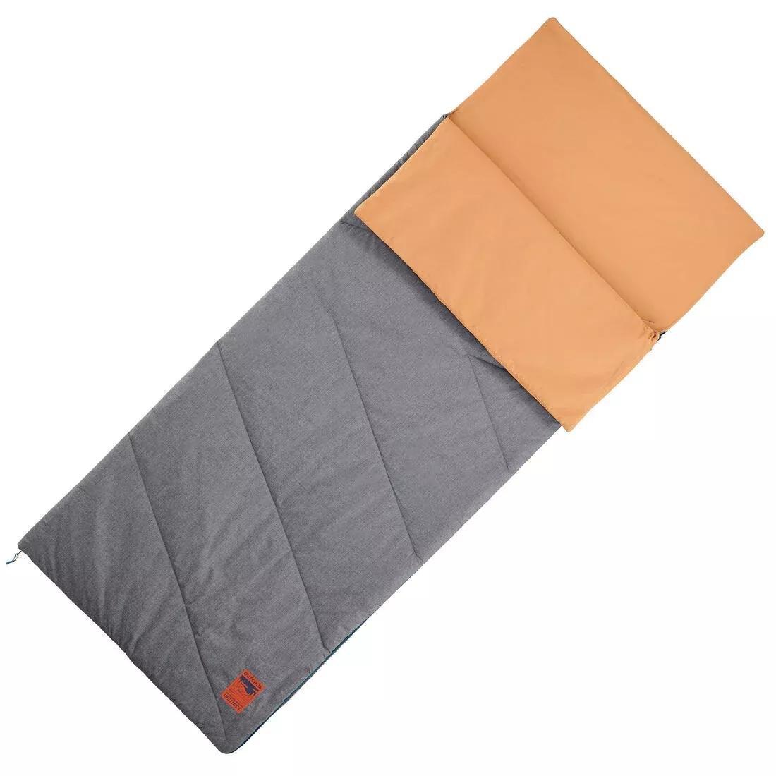 Cotton Sleeping Bag For Camping, Orange, No Color, large image number 0