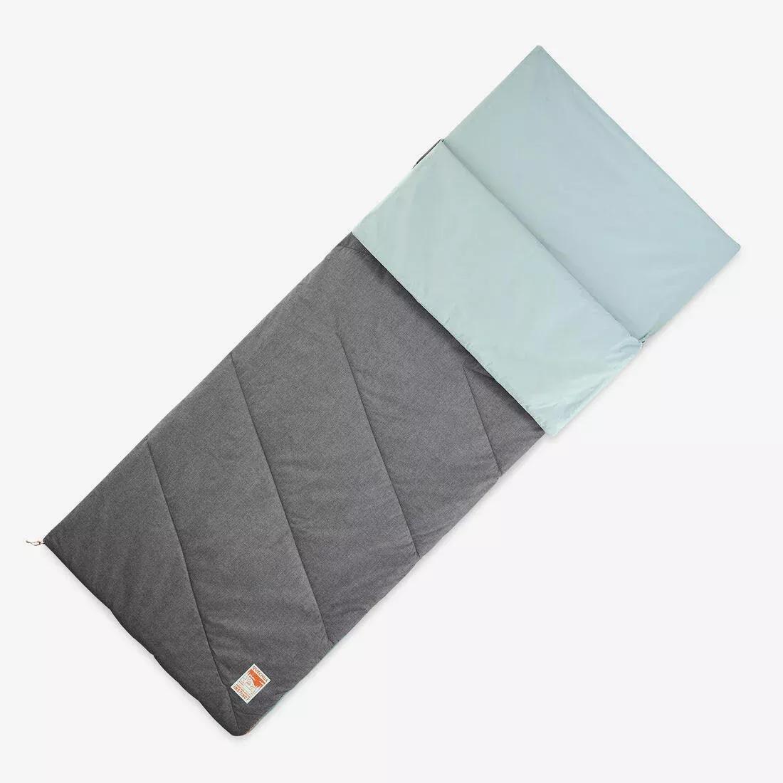Cotton Sleeping Bag For Camping - Arpenaz 20 Cotton, No Color, large image number 2