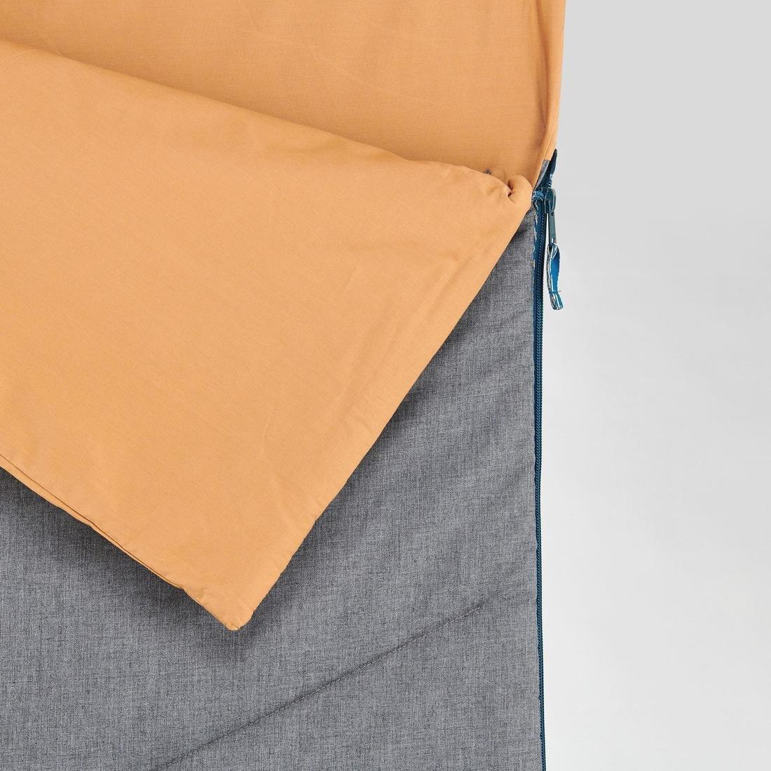 Cotton Sleeping Bag For Camping - Arpenaz 20 Cotton, No Color, large image number 4