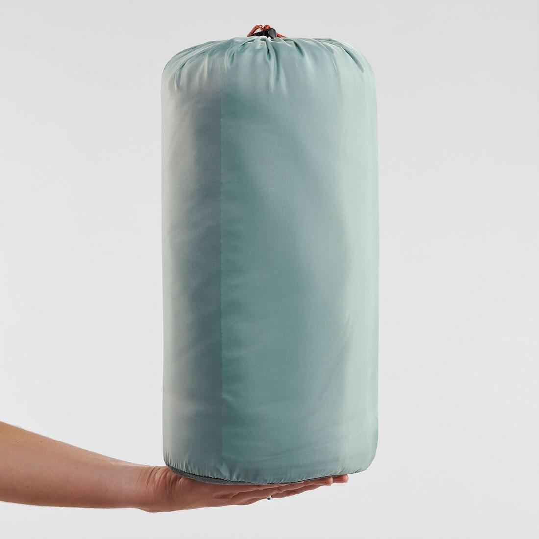 Cotton Sleeping Bag For Camping - Arpenaz 20 Cotton, No Color, large image number 8