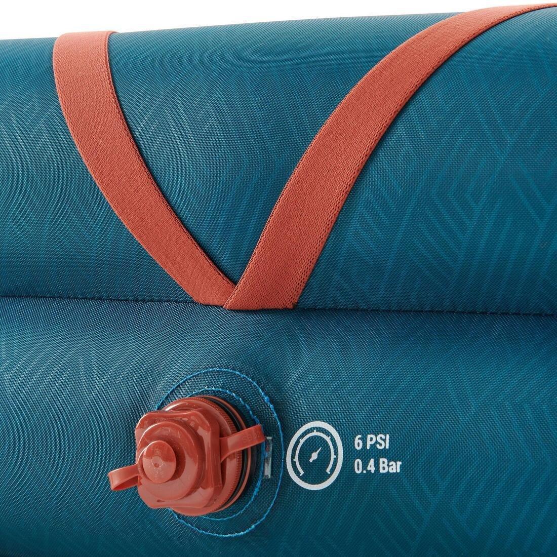 Inflatable Camping Bed Base - Camp Bed Air 70 Cm - 1 Person, Sand, No Color, large image number 6