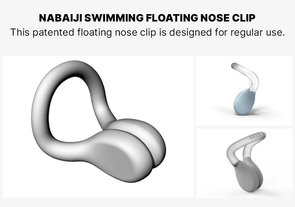 DEFAULT SYNCHRONISED SWIMMING FLOATING TIGHT NOSE CLIP - GREY, No Color, large image number 8