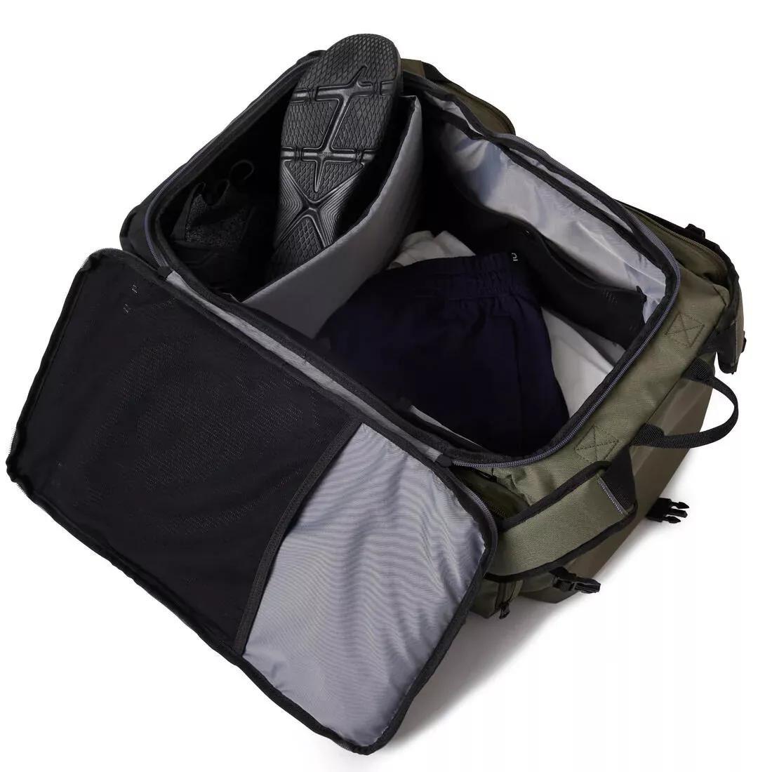 Insulated Laptop Strength Training Bag - 51L, Green, No Color, large image number 3