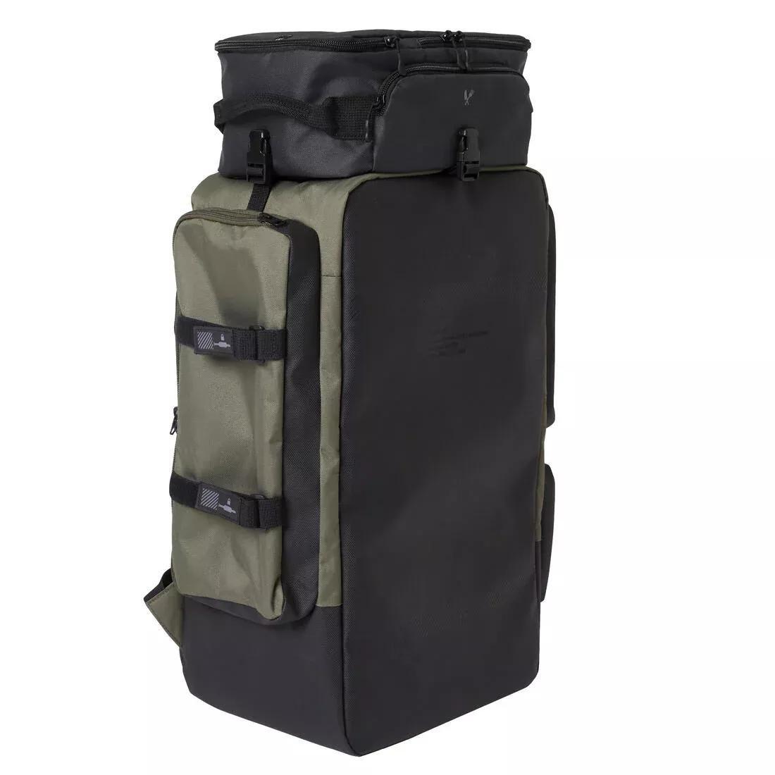 Insulated Laptop Strength Training Bag - 51L, Green, No Color, large image number 9