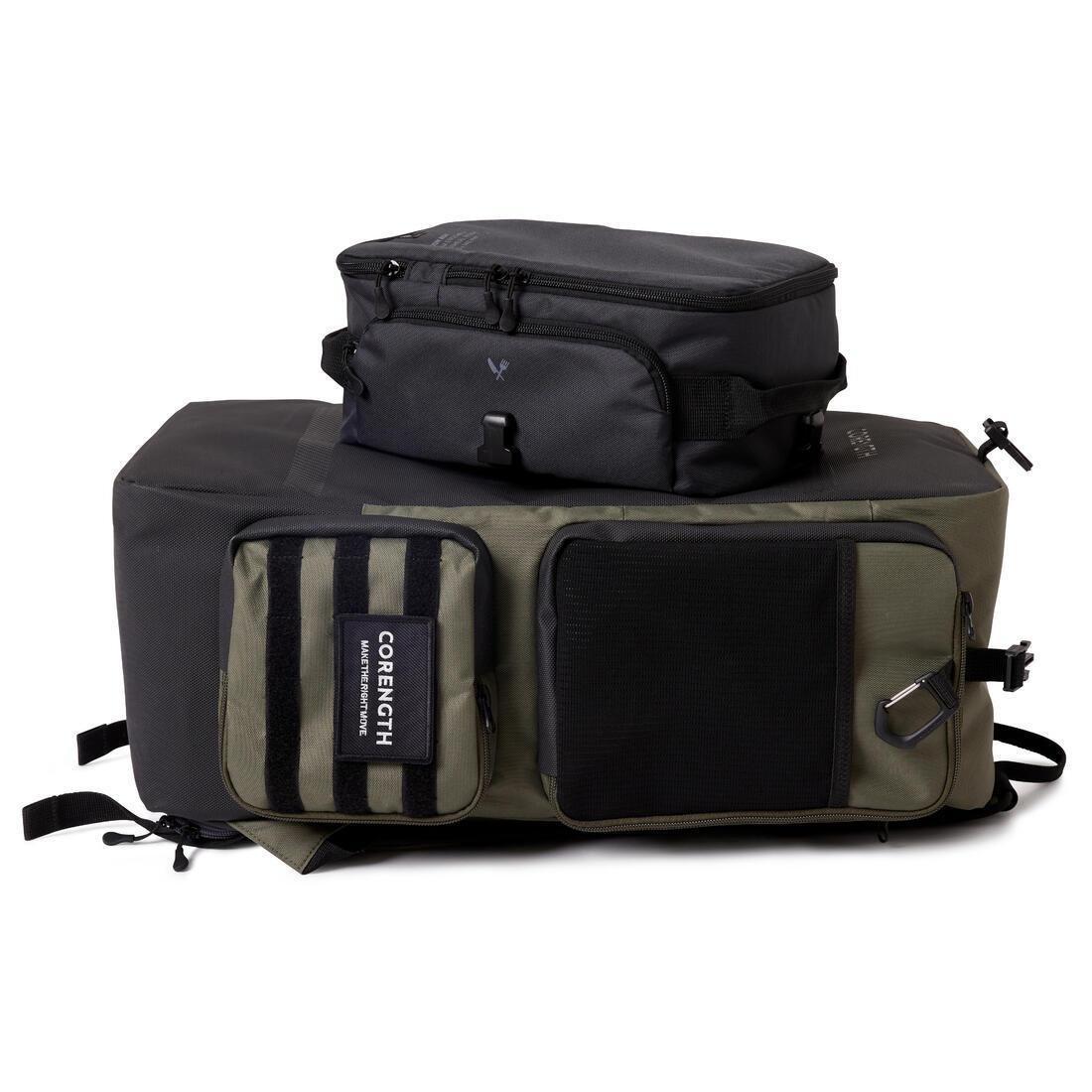 Insulated Laptop Strength Training Bag - 51L, Green, No Color, large image number 10