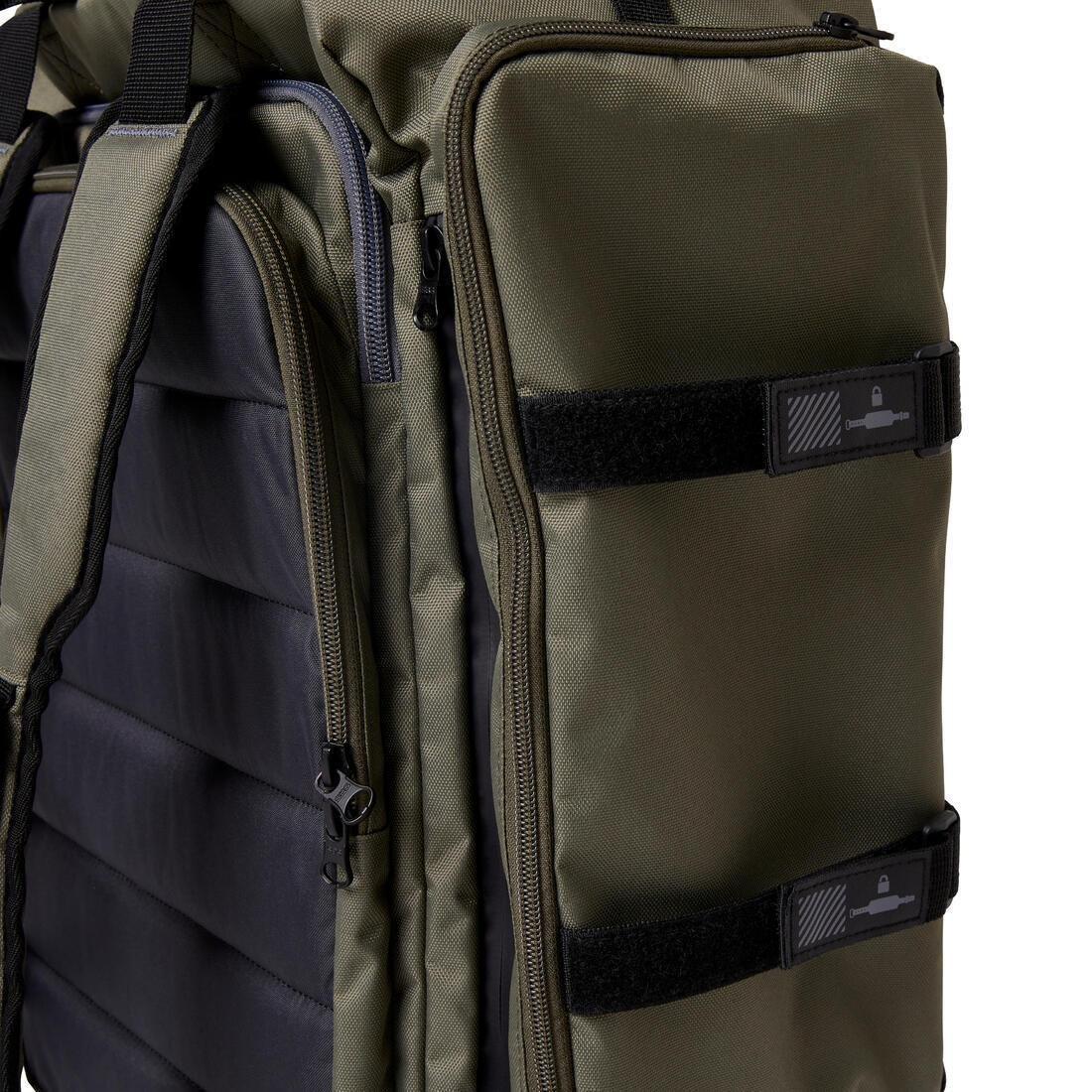 Insulated Laptop Strength Training Bag - 51L, Green, No Color, large image number 13
