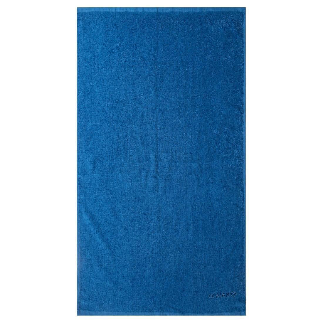 Towel  90 X 50 Cm, Petrol Blue, No Color, large image number 0