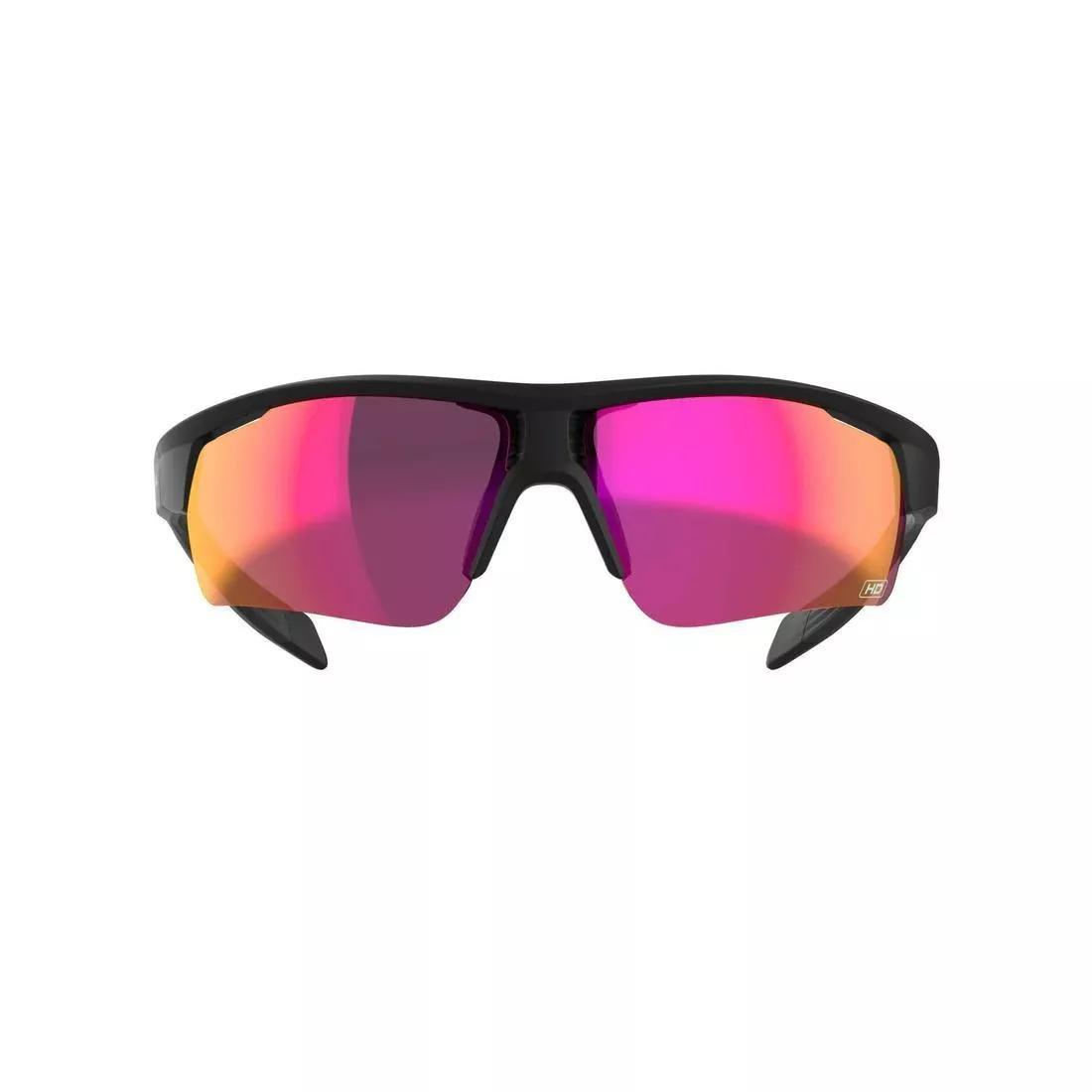 Adult Cycling Cat 3 High Definition Sunglasses - Perf 100, Black, No Color, large image number 1