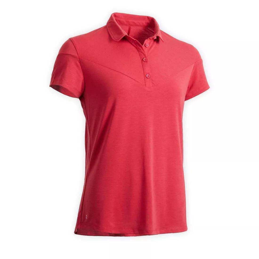 Horse Riding Short-Sleeved Polo Shirt 100, Black, No Color, large image number 6