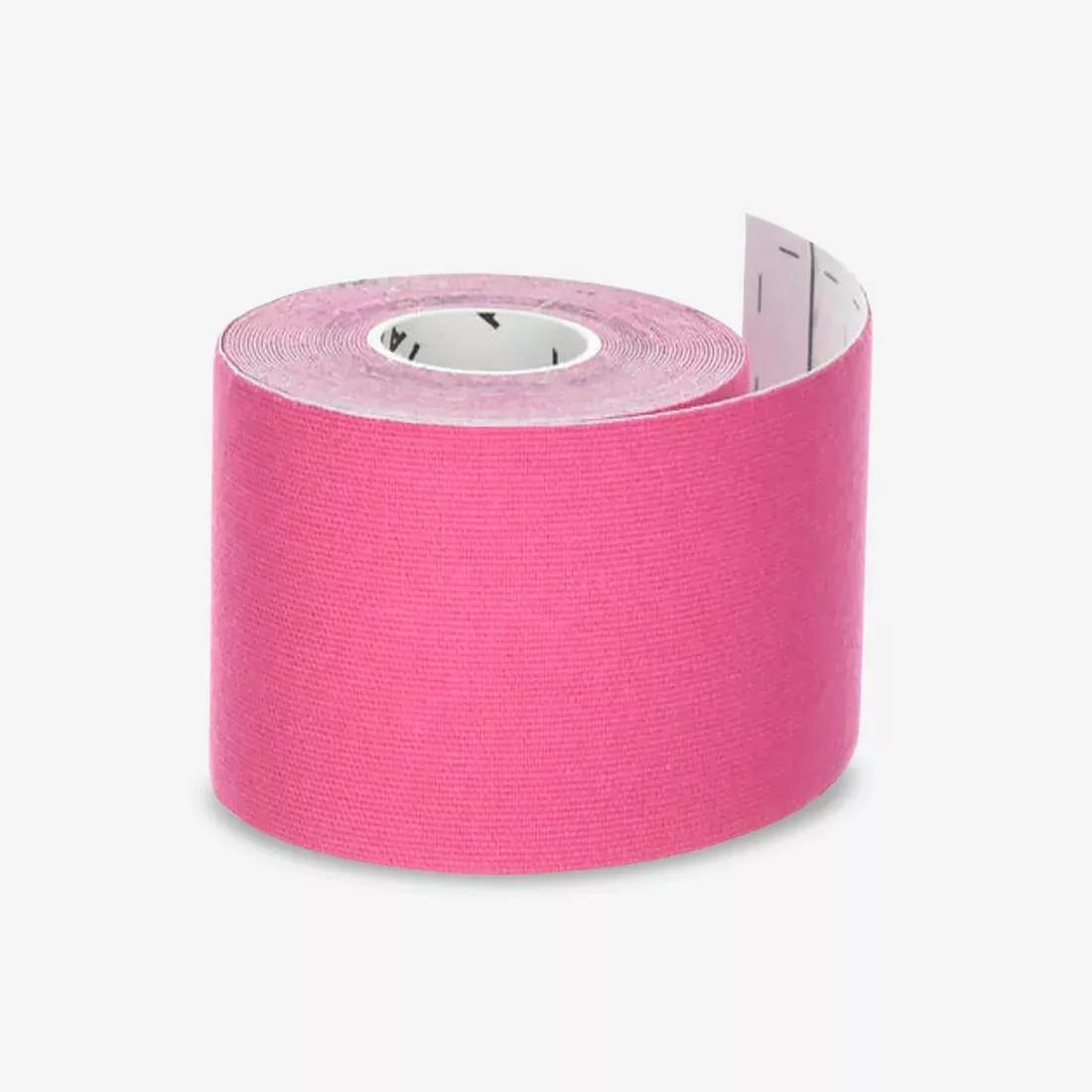 Kinesiology Support Tape, Fluo Magenta, No Color, medium