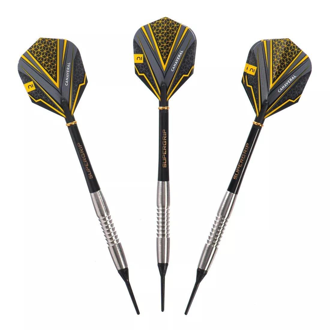 Soft Tip Darts Tri-Pack - S920, Yellow, No Color, large image number 0