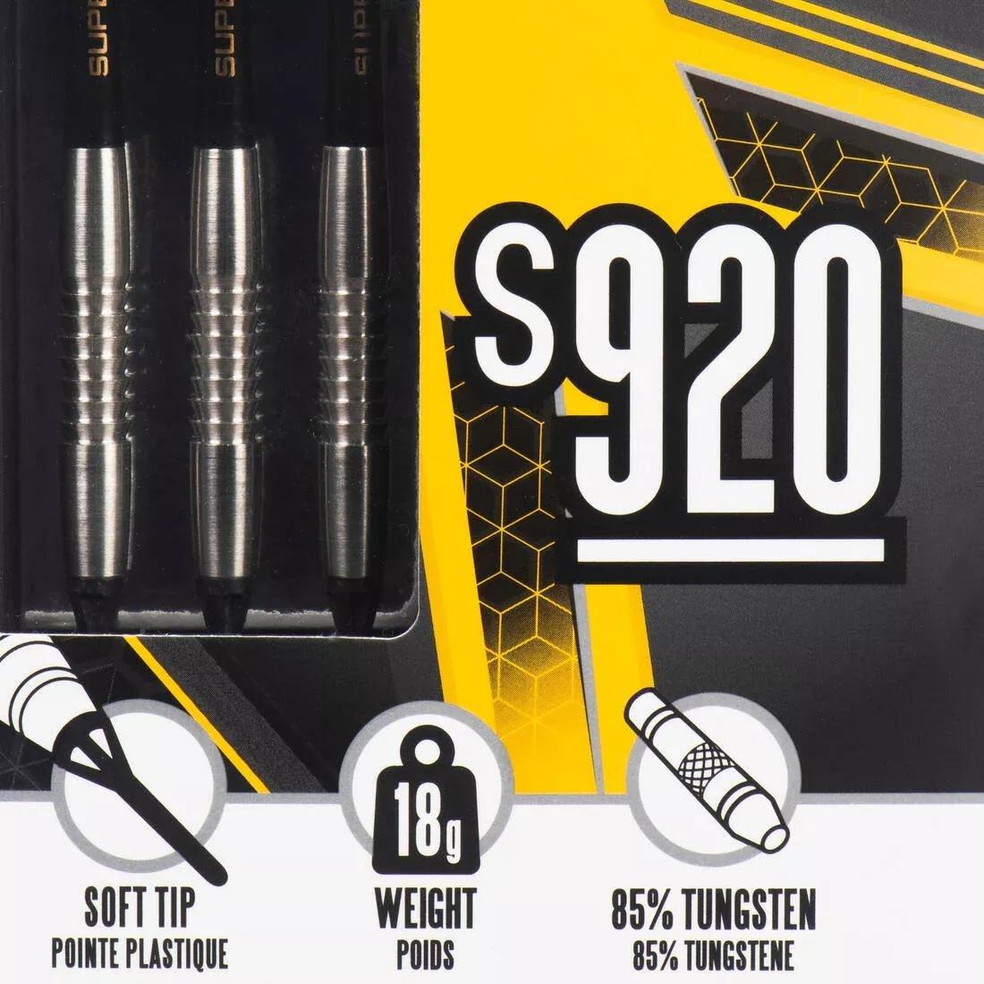 Soft Tip Darts Tri-Pack - S920, Yellow, No Color, large image number 6
