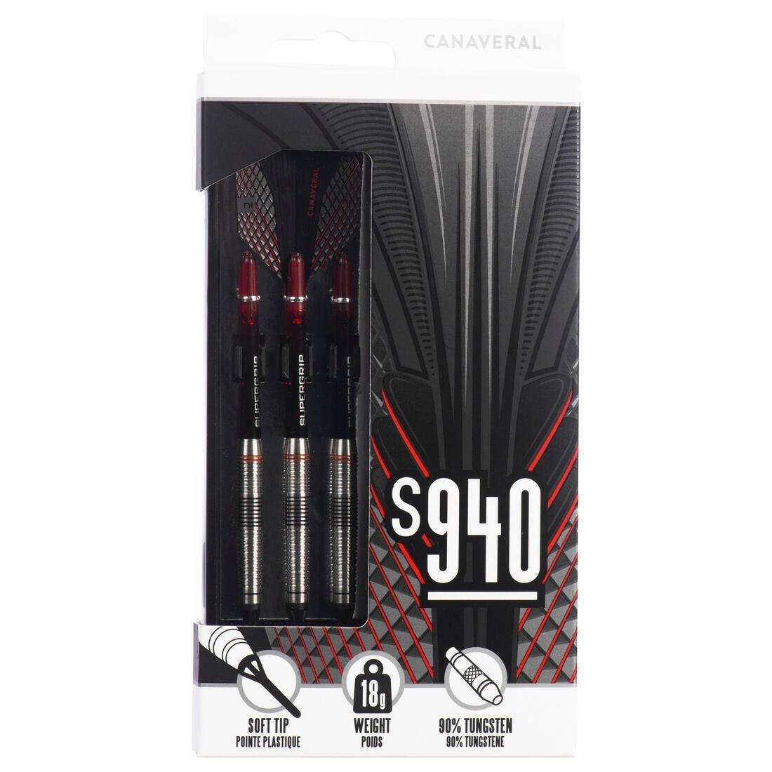 S940 Soft Tip Darts Tri-Pack, No Color, large image number 1