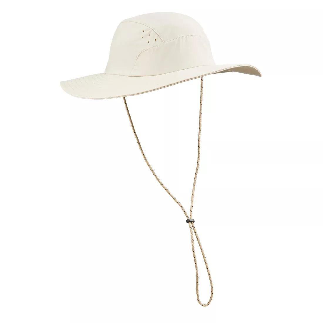 Men Anti-Uv Hat, Beige, No Color, medium