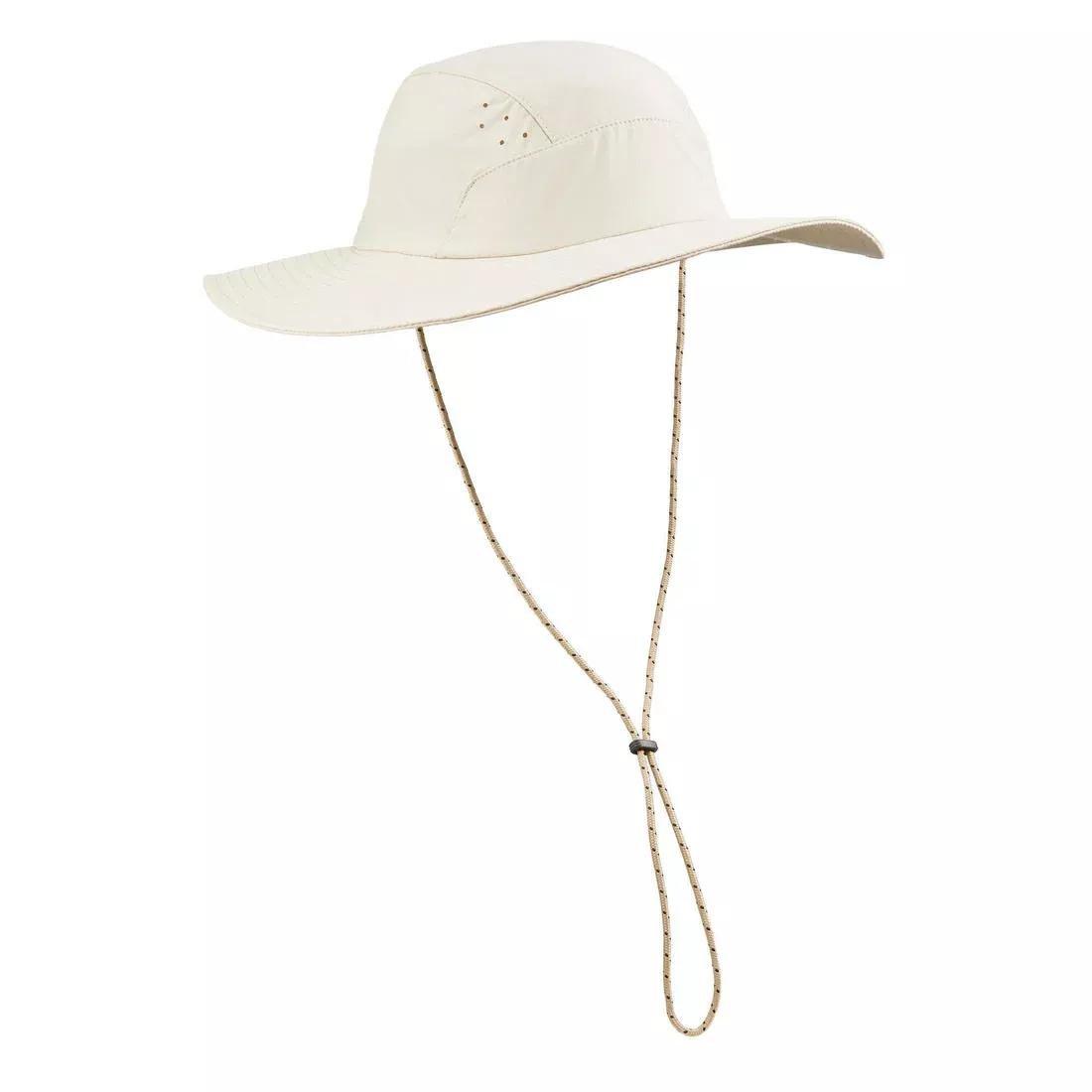 Men Anti-Uv Hat, Beige, No Color, medium