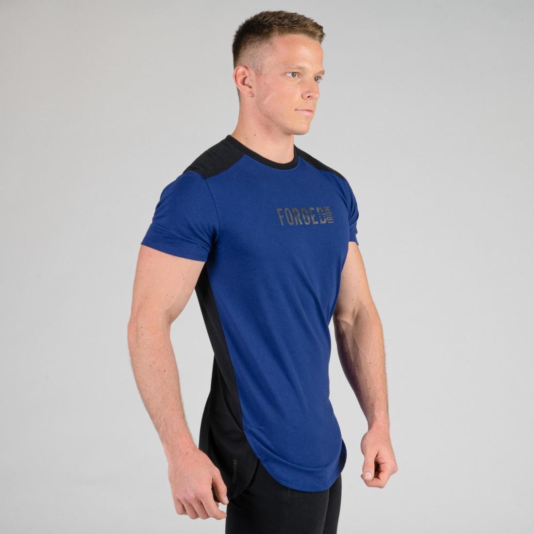 Weight Training Chest Day T-Shirt, Black, No Color, large image number 3