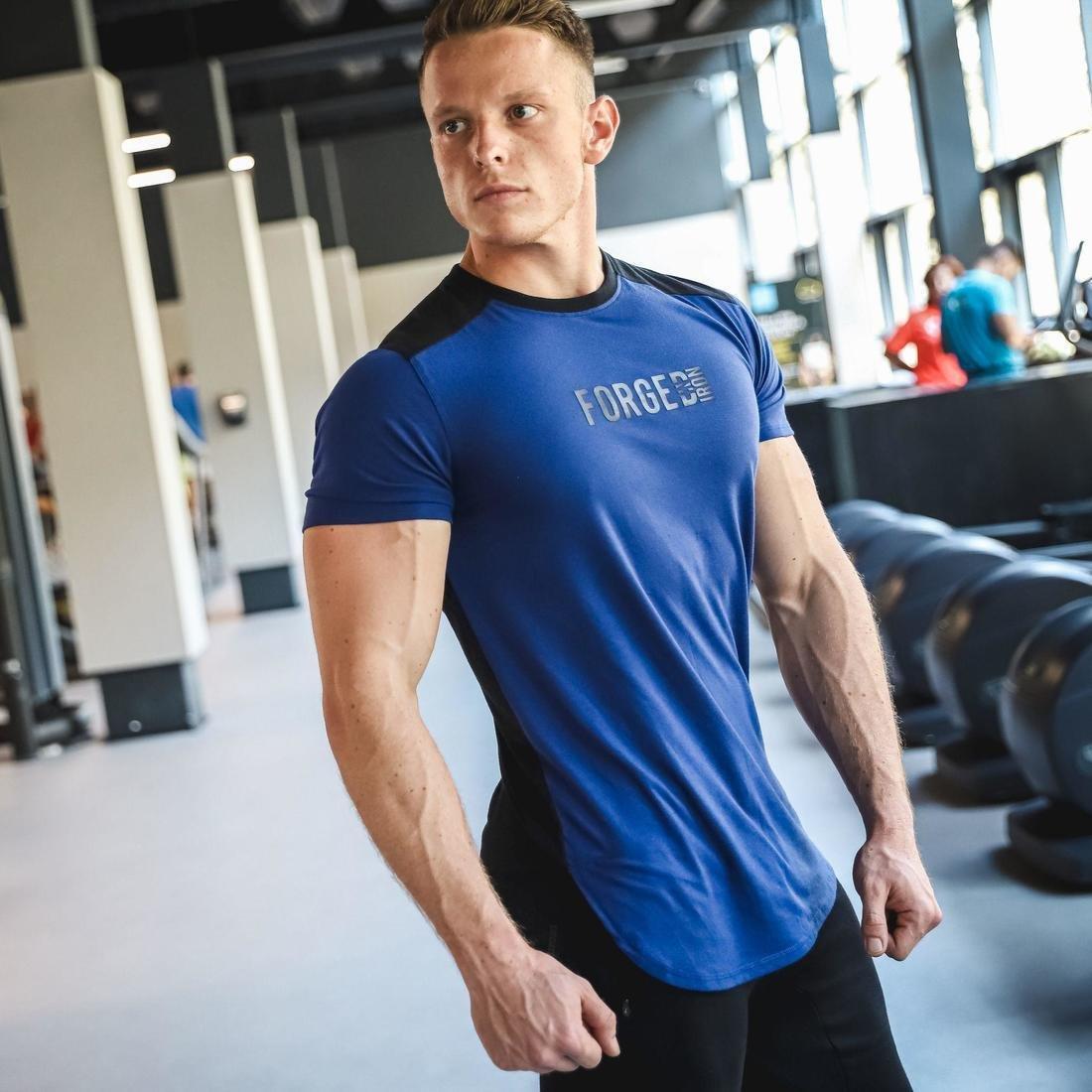 Weight Training Chest Day T-Shirt, Black, , large image number 8