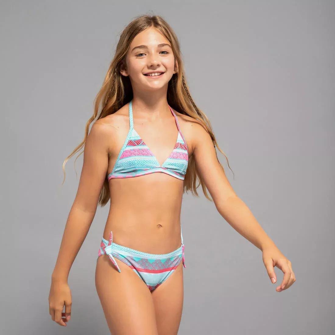 LAGOON BLUE GIRL'S TANIA SWIMSUIT BOTTOMS 100, , large image number 2