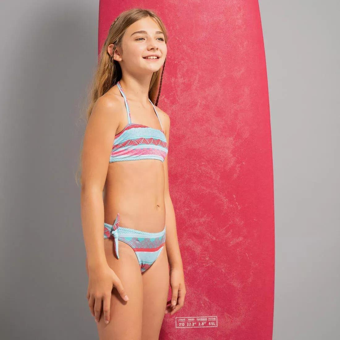LAGOON BLUE GIRL'S TANIA SWIMSUIT BOTTOMS 100, , large image number 6