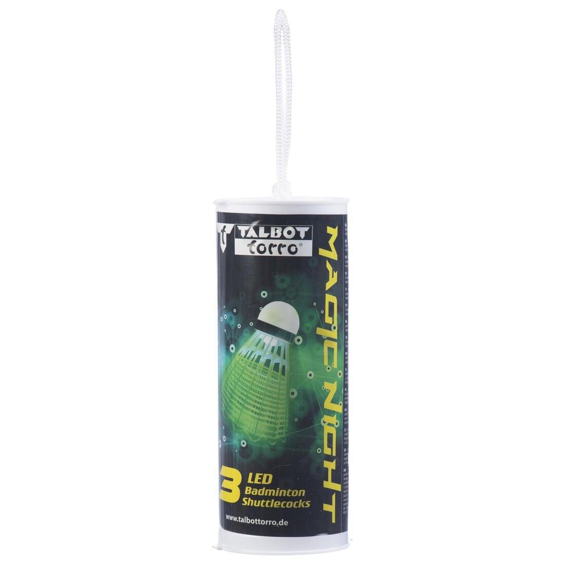 Badminton Luminous Recreational Shuttlecock Set Magic Night, No Color, large image number 4