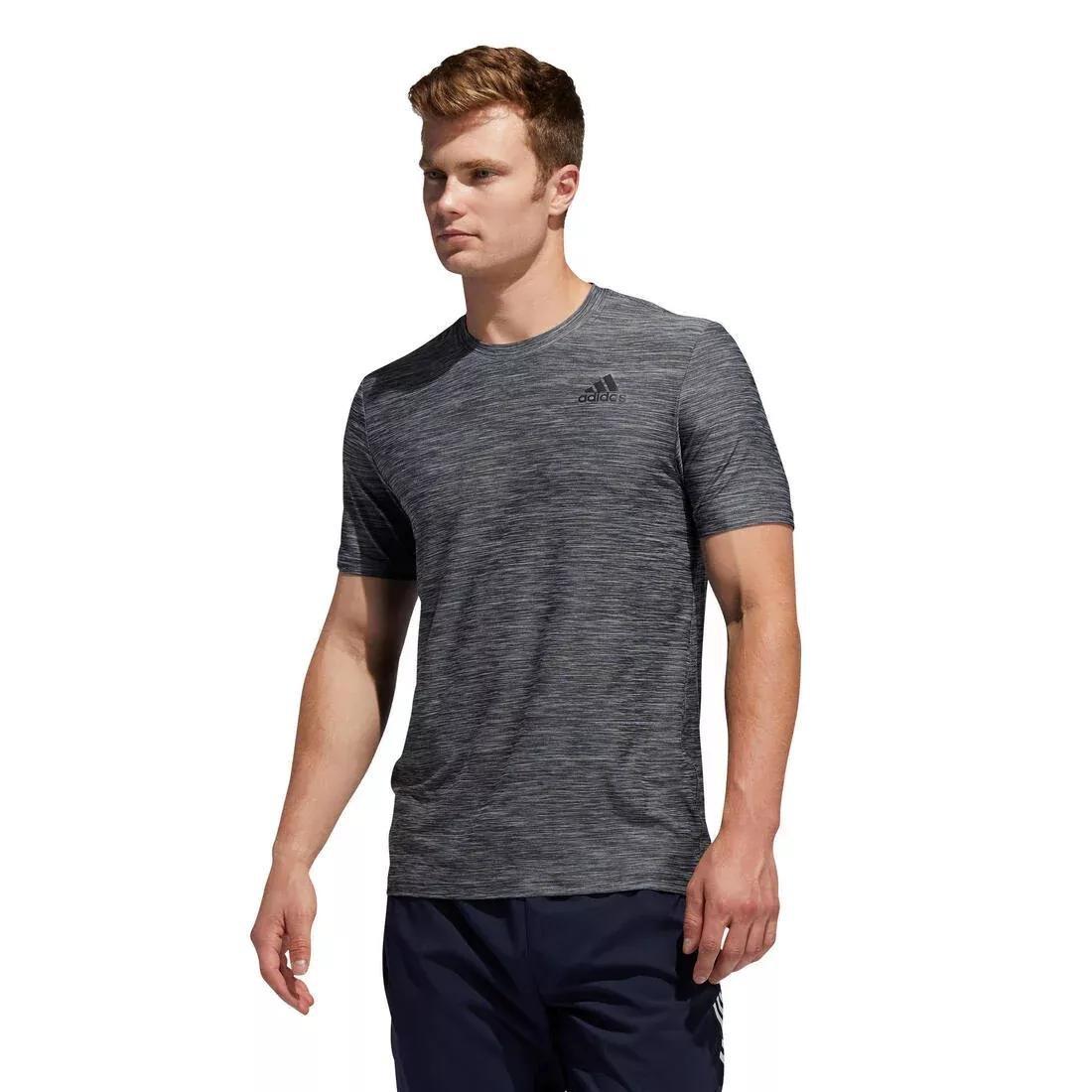 Fitness Cardio Training T-Shirt - Grey, , large image number 0