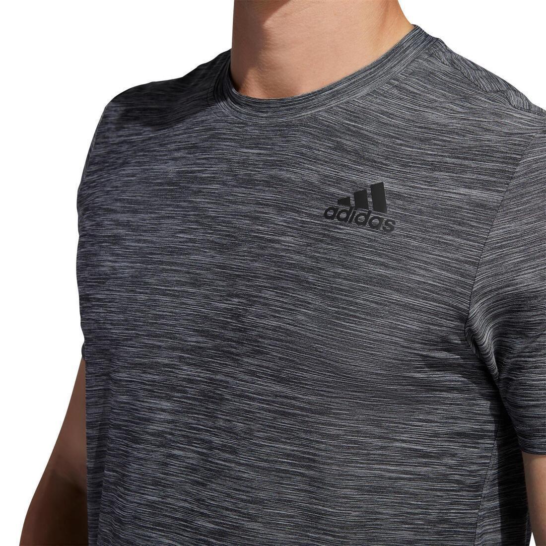 Fitness Cardio Training T-Shirt - Grey, , large image number 2