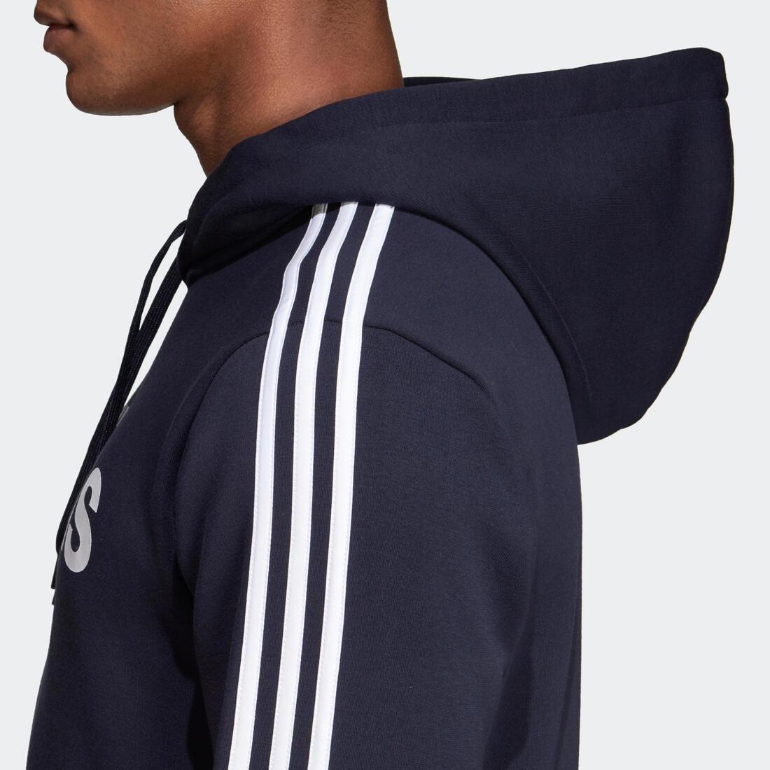 Men Adidas Hoodie, Navy Blue, No Color, large image number 6