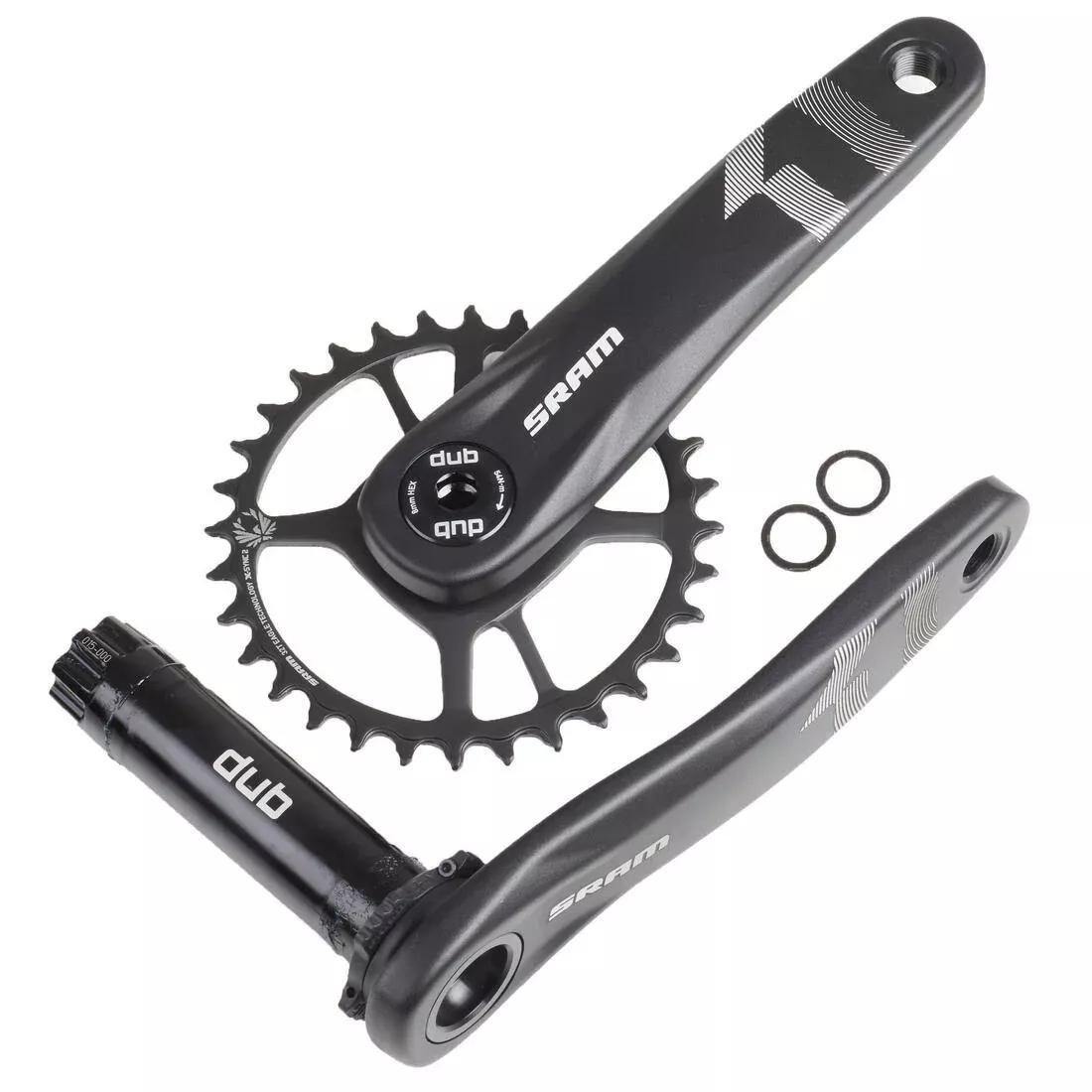 Single Mountain Bike 32 Tooth Chainset SRAM X1 170mm DUB, No Color, large image number 0