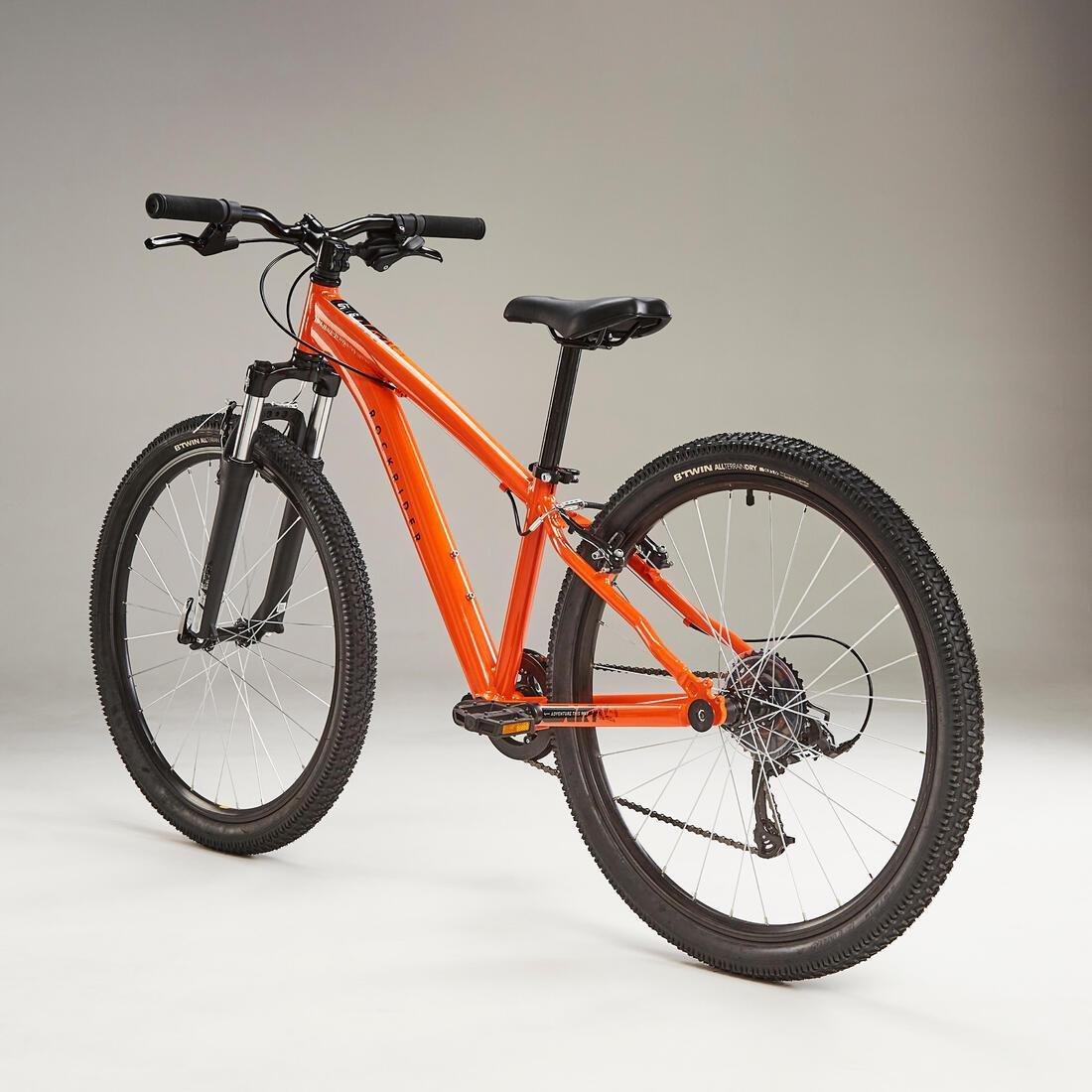 ROCKRIDER - Age 9-12 Kids' 26-Inch Mountain Bike ST 500, Blood orange