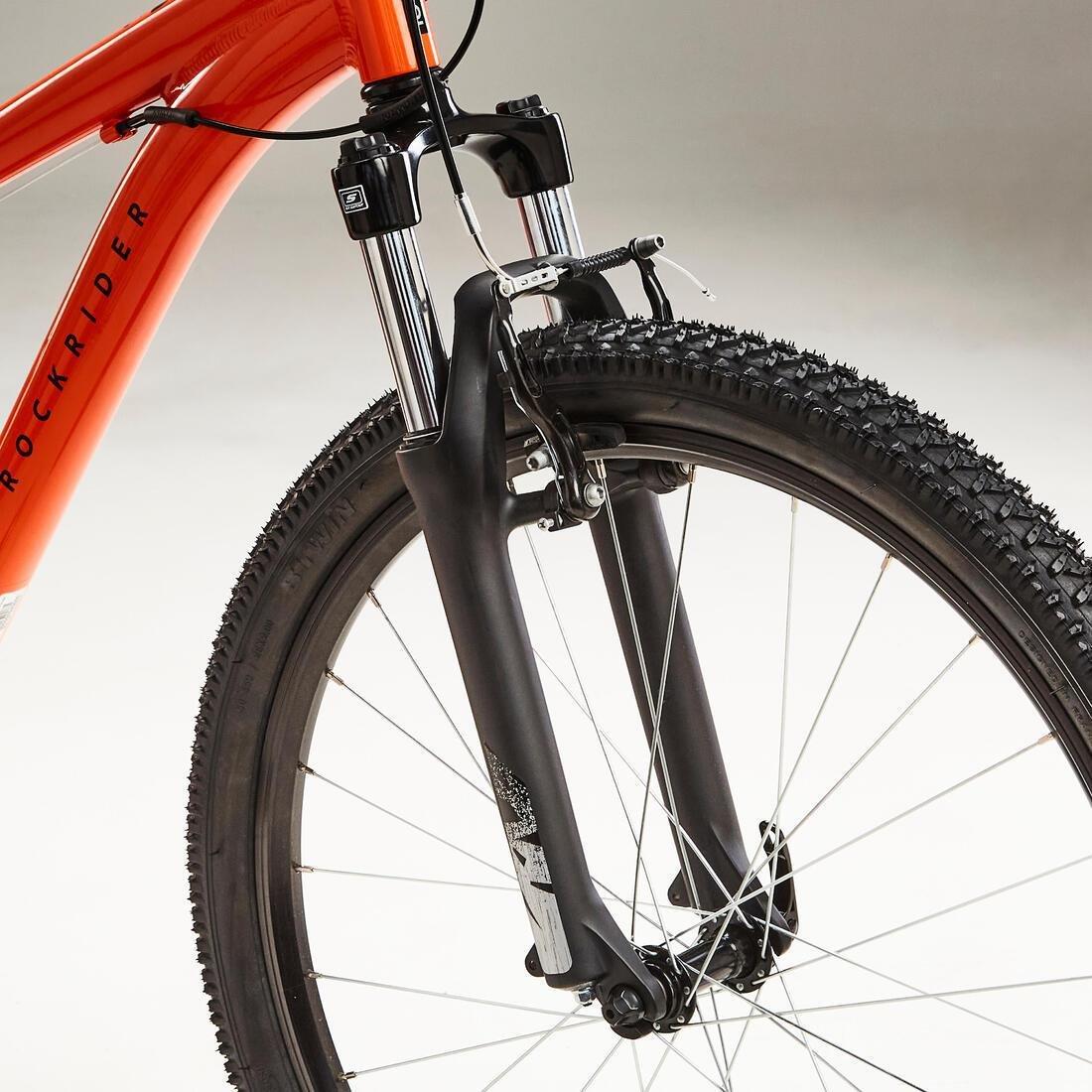 PAPAYA ORANGE 26 Kids' 9-12 Years Mountain Bike ST 500, No Color, large image number 3