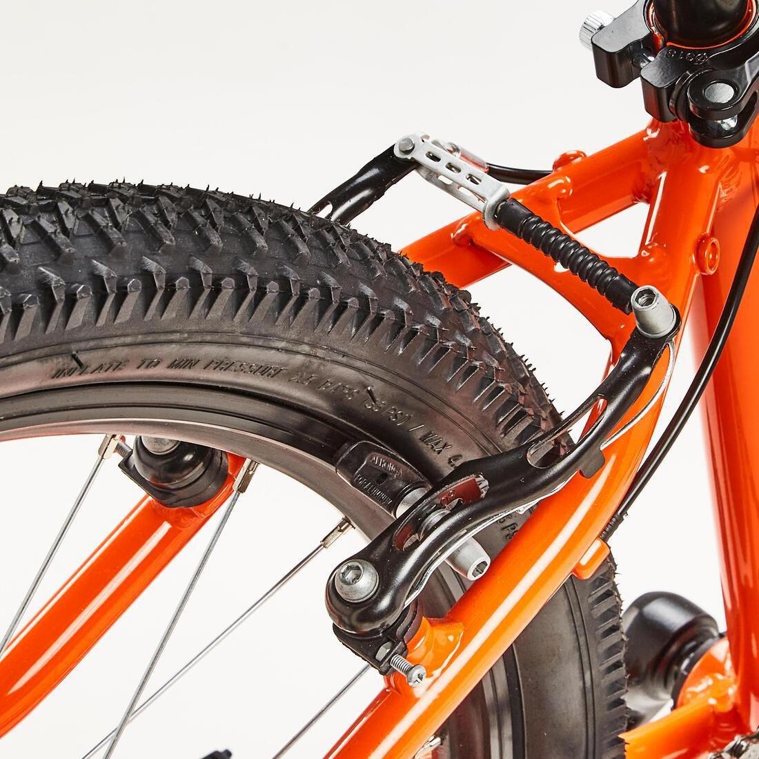 PAPAYA ORANGE 26 Kids' 9-12 Years Mountain Bike ST 500, No Color, large image number 5