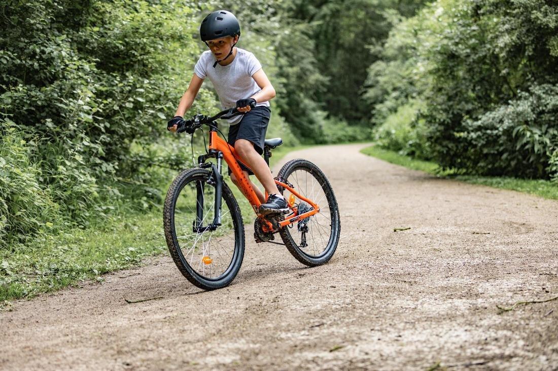 ROCKRIDER 26 Kids 9 12 Years Mountain Bike ST 500 papaya orange Azadea UAE