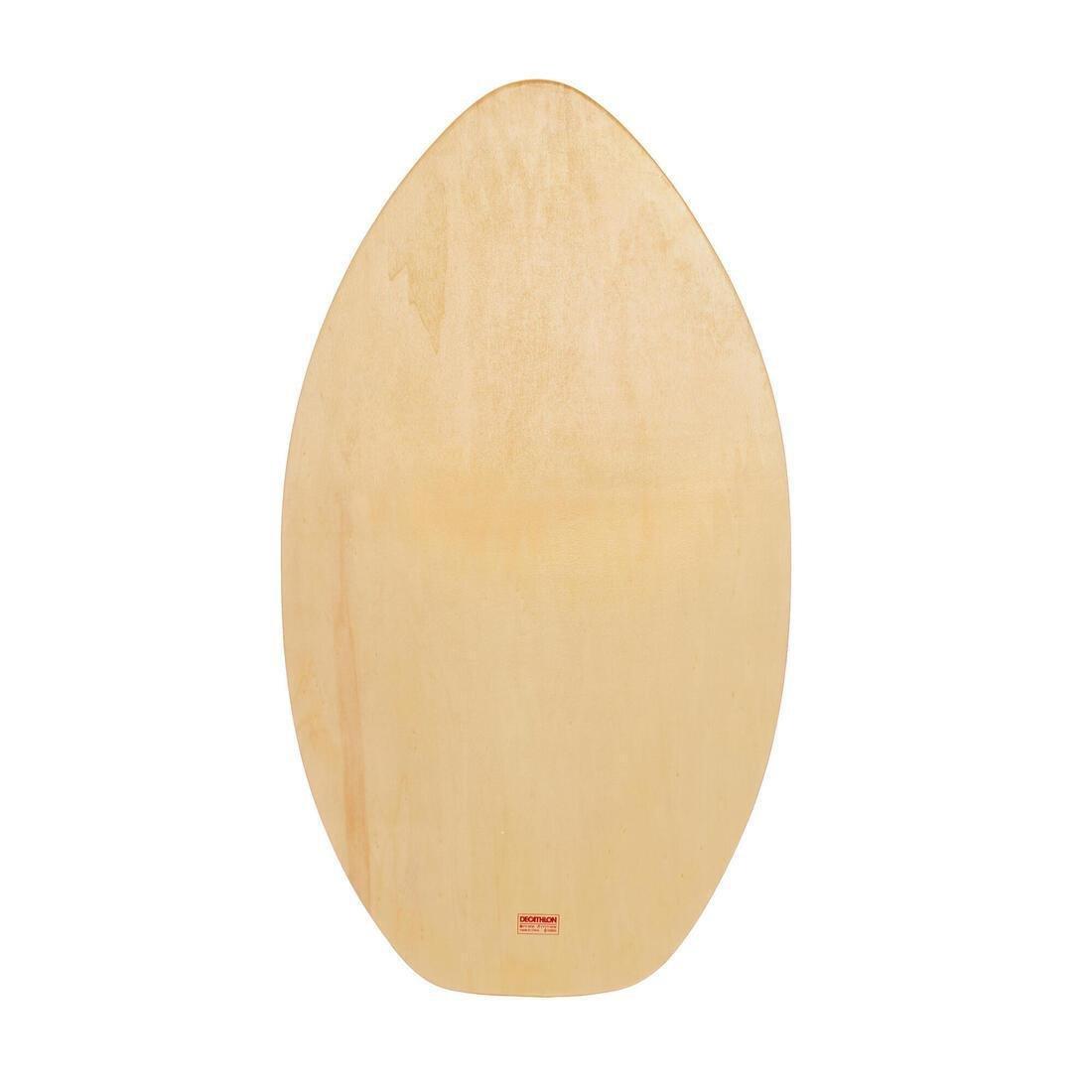100Kids' Wood Skimboard, No Color, large image number 2