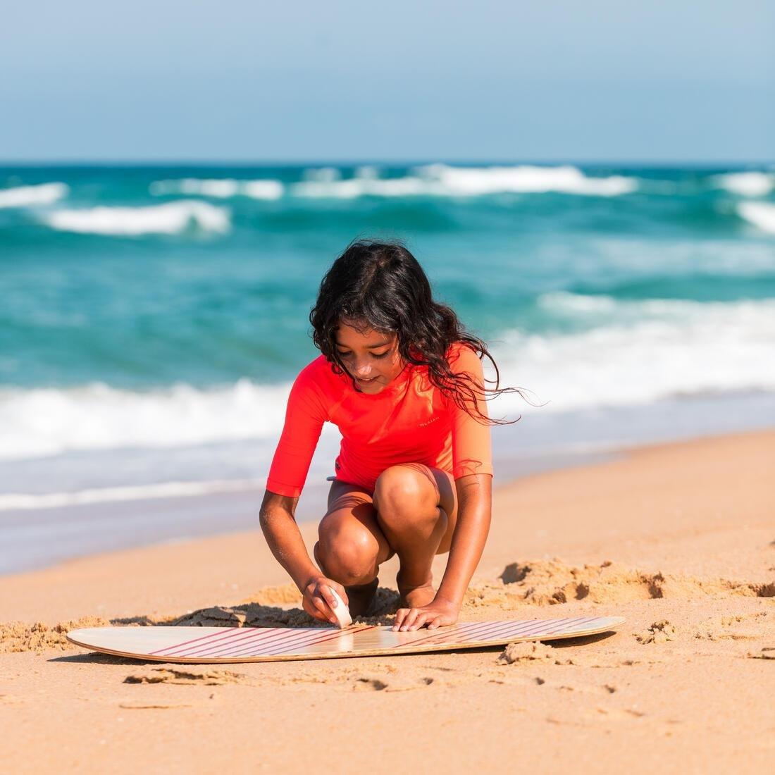 100Kids' Wood Skimboard, No Color, large image number 5