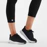 DOMYOS - Women's Fitness Shoes 120 - Leopard Print, BLACK